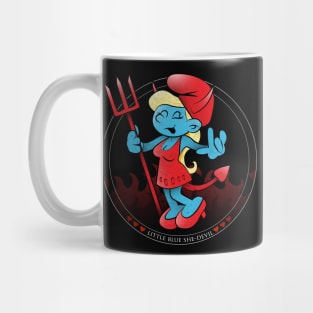 Little Blue She-Devil Mug